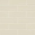 Msi Antique White 4 In. X 12 In. Handcrafted Glazed Ceramic Wall Tile, 6PK ZOR-MD-T-0131